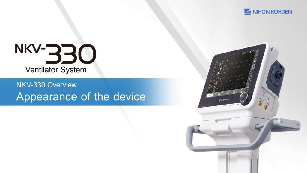 NKV-330 Ventilation System - Appearance of Device